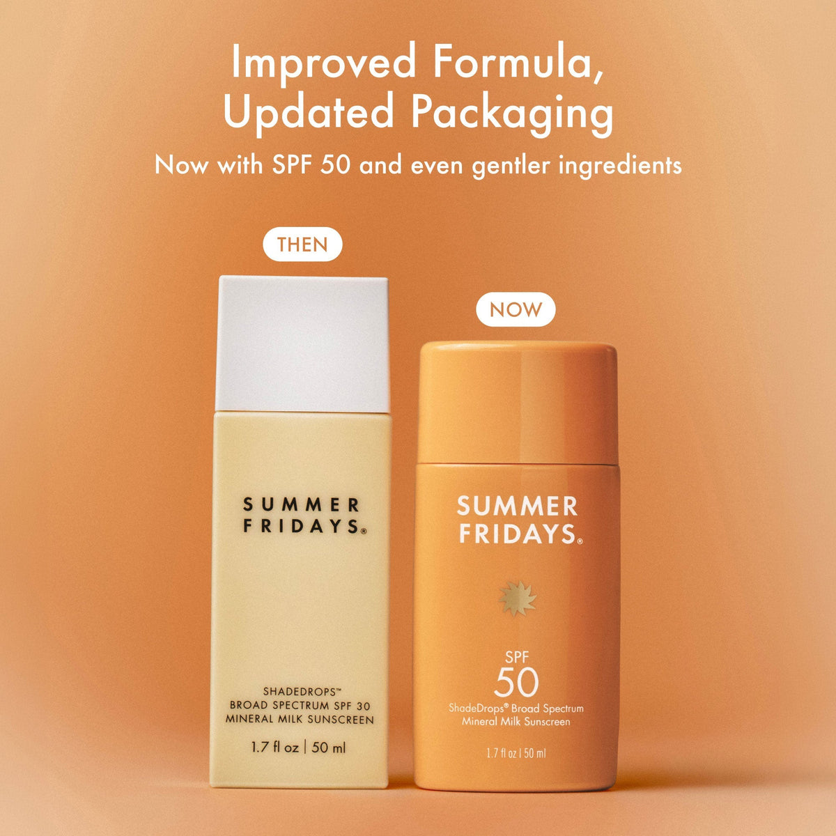 ShadeDrops Broad Spectrum SPF 50 Mineral Milk Sunscreen (EU/UK)